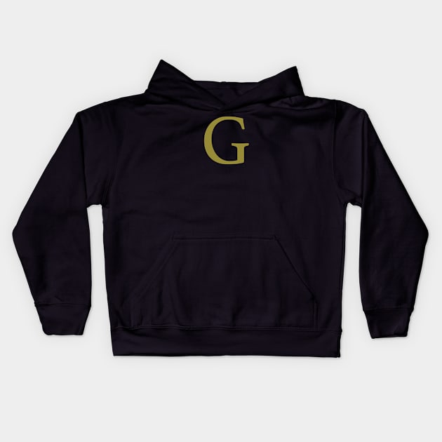 G letter Kids Hoodie by harrypottervids